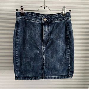 American Eagle Blue Denim Mini Skirt